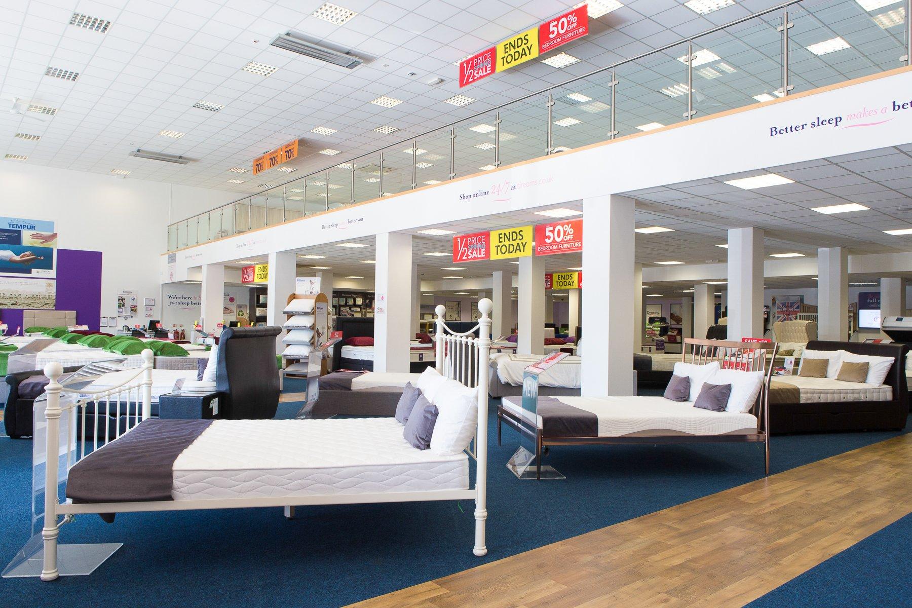 Dreams Store in Derby - Meteor Retail Park - Beds, Mattresses